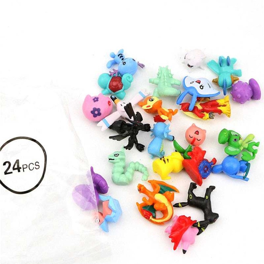 PKM Pokemon Figuren | Pokemon Figuren Sets (2-3Cm) Mit 24, 48, 72, 96, 120 Oder 144 Figuren