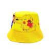 PKM Pokemon Mutzen & Caps | Sommerlicher Fischer Hut Und Sonnenschutz Mit Pokemon Motiven Fur Kinder