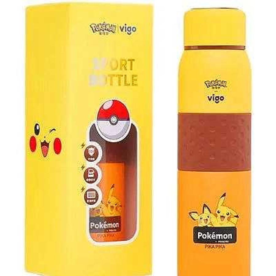 PKM Sommer | 500Ml Pokemon Pikachu Wasser Flasche Fur Kinder Schule