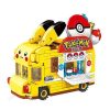 PKM Pokemon Spielzeug | Pokemon Pikachu Mini Autos In 2 Versionen Zum Selbstbauen