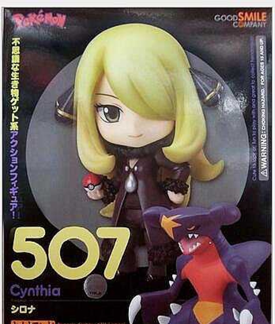 PKM Pokemon Figuren | Cynthia Pokemon Figur Set (Ca. 10Cm)