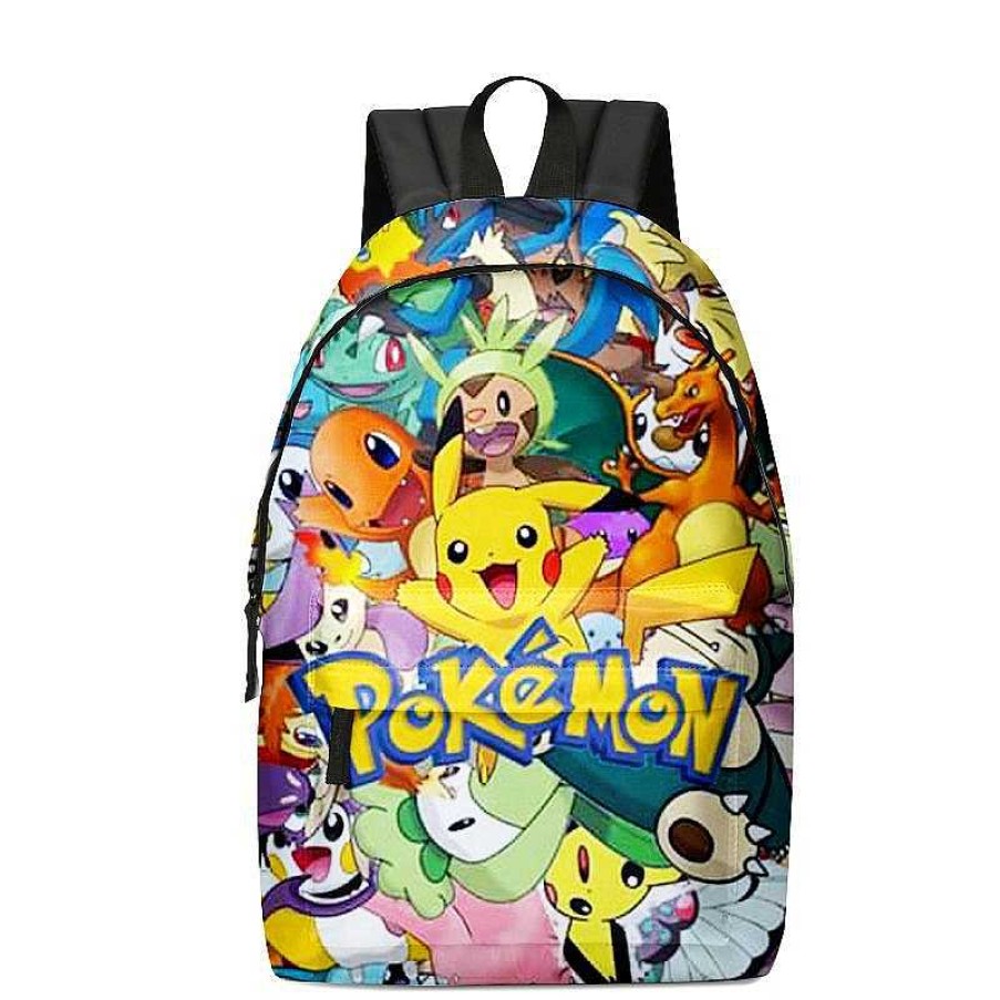 PKM Rucksacke & Taschen | Pikachu Rucksack Mit Federmappe Im Set Fur Schule Etc.