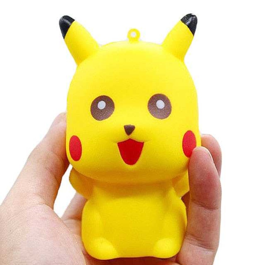 PKM Sonstiges Merchandise | Pikachu Squeeze Squishy Knautschfigur Pokemon