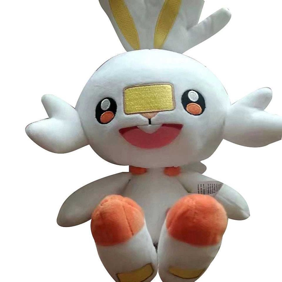 PKM Pokemon Kuscheltiere | Xxl Hopplo Scorbunny Plusch Puppe (Ca. 40Cm)