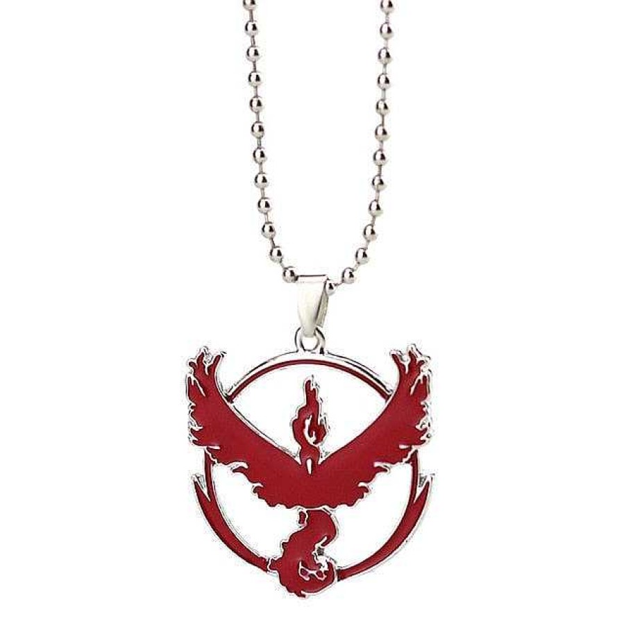 PKM Pokemon Schmuck | Pokemon Go Team Instinct, Valor, Mystic Halskette Schmuck