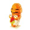 PKM Pokemon Bausteine | Pokemon Glumanda Charmander Nanoblock Baustein Figur, 609 Teile