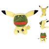 PKM Pokemon Kuscheltiere | Pikachu, Glumanda, Bisasam U. A. Als Sad Frog Meme Cosplay Plusch Pokemon (Ca. 25Cm)