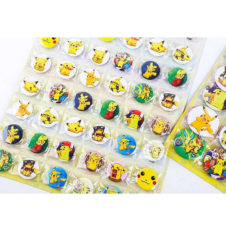 PKM Sonstiges Merchandise | 48X Pokemon Anstecker Set