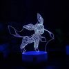 PKM Sonstiges Merchandise | Eevee / Evoli 3D Led Lampe (9 Motive) Nachtlicht, Tischlampe