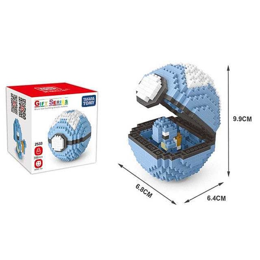 PKM Sonstiges Merchandise | Pokemon Pokeball / Pokeballe Baustein Set