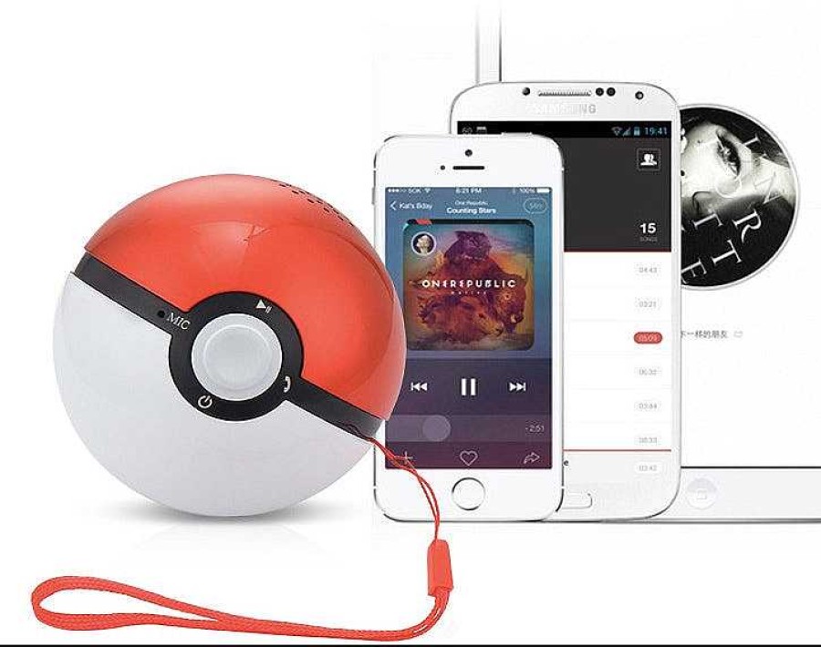 PKM Pokeball & Pokeballe | Pokemon Go Pokeball Portabler Super Bass Lautsprecher