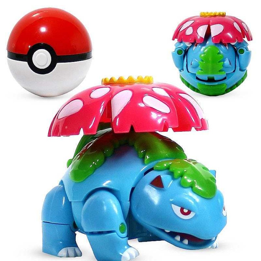 PKM Pokemon Spielzeug | Venusaur / Bisaflor Spielzeug Figur Mit Pokeball