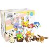 PKM Pokemon Figuren | Mimikyu Eevee Ditto Slowbro Sentret Piplup Natu 8Er Set Pokemon Figuren