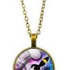 PKM Pokemon Schmuck | Pokemon Pikachu Halskette Mit Anhanger (Viele Motive)