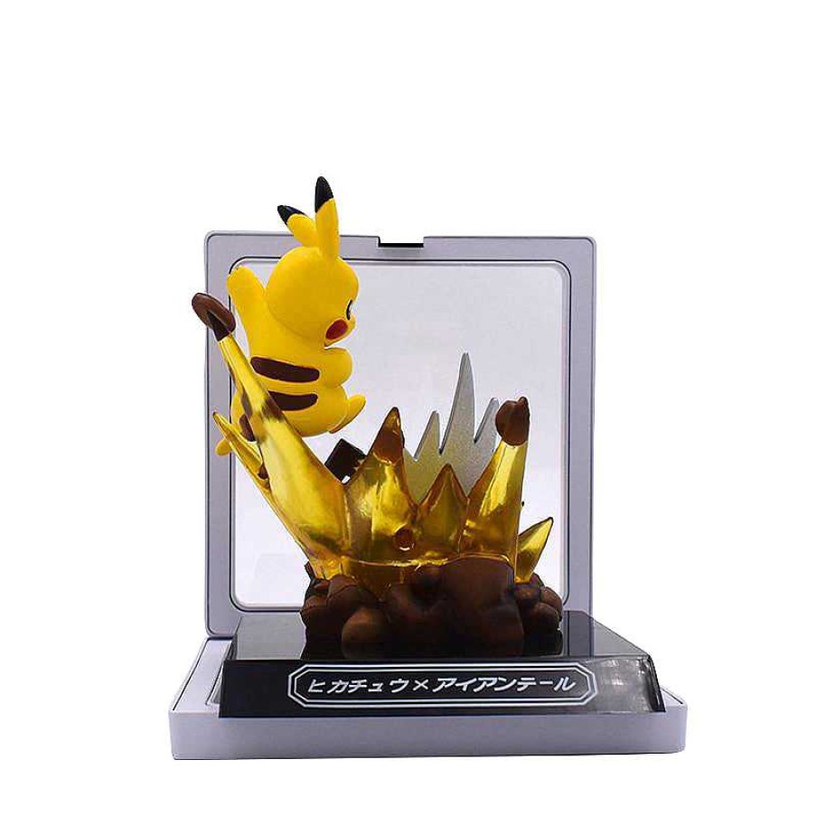 PKM Pokemon Figuren | Pikachu Electrik Schock Pokemon Figur (Ca. 12Cm)