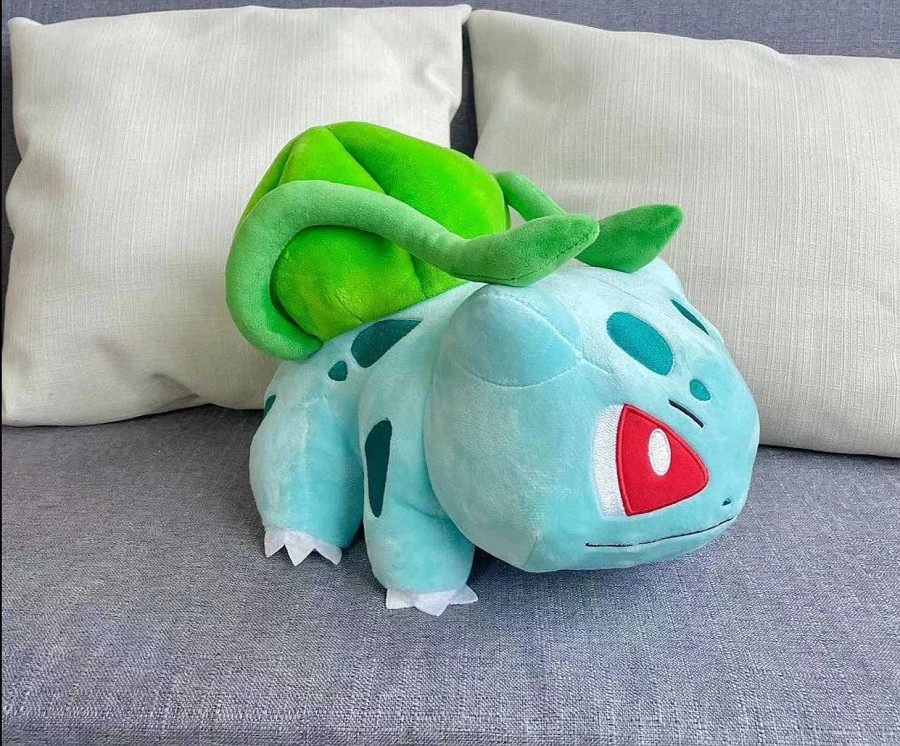 PKM Pokemon Kuscheltiere | Bisasam Bulbasaur, Bisaflor Venusaur Oder Bisaknosp Ivysaur Pokemon Kuscheltiere (Ca. 25Cm Bis 30Cm)