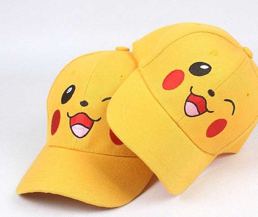 PKM Pokemon Mutzen & Caps | Pikachu Cosplay Pokemon Mutze Cap Base Ball Cap Fur Kinder Oder Erwachsene