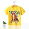 PKM Sommer | Pokemon Kinder Pikachu T-Shirt Fur Den Sommer Viele Motive