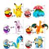 PKM Pokeball & Pokeballe | 6Er Set Grose Pokeballe Mit Pokemon Figuren Spielzeug