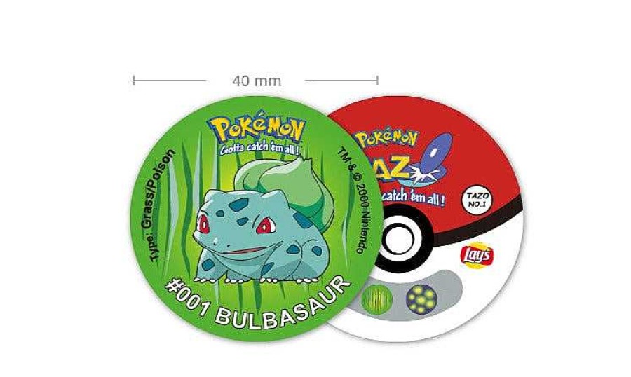 PKM Pokemon Spielzeug | Tazos Pokemon 160 Runde Pogs 2000Er Edition Mit Box