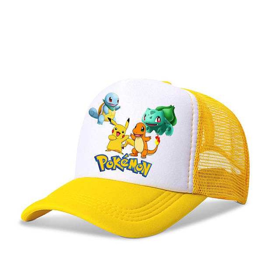 PKM Sommer | Tolle Pokemon Pikachu Sommer Baseball Caps Mutzen Fur Kinder