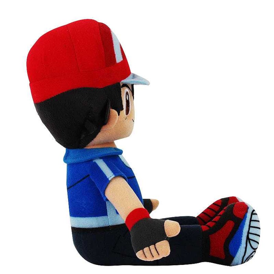 PKM Pokemon Kuscheltiere | Ash Ketchum Plusch Figur (Ca. 10Cm)