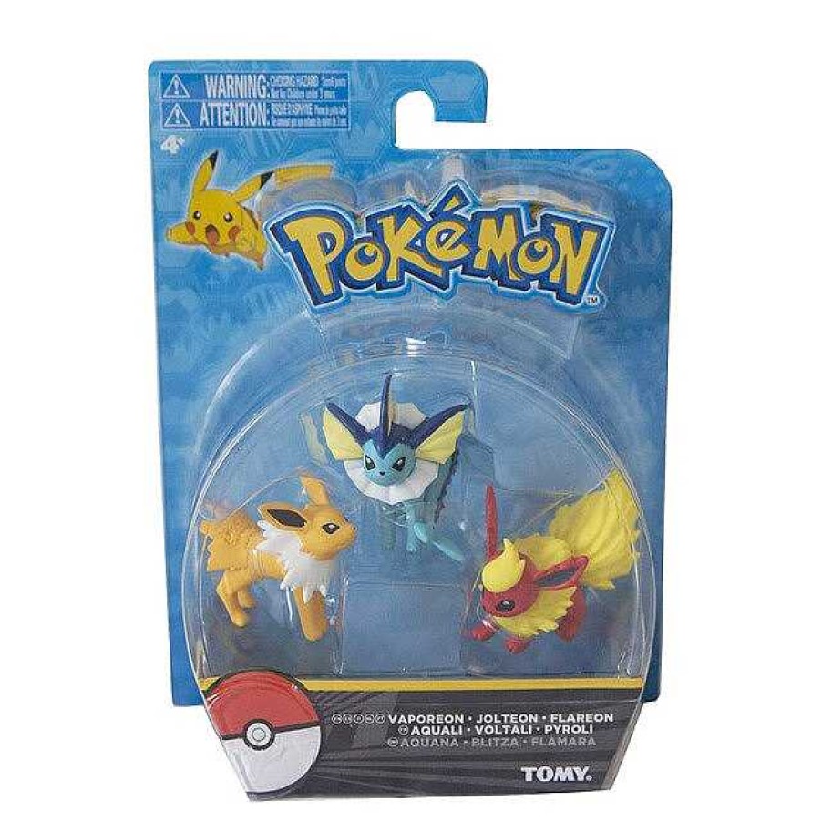 PKM Pokemon Figuren | Evoli / Eevee, Vaporeon, Jolteon, Flareon, Espeon, Umbreon, Leafeon, Glaceon Figuren