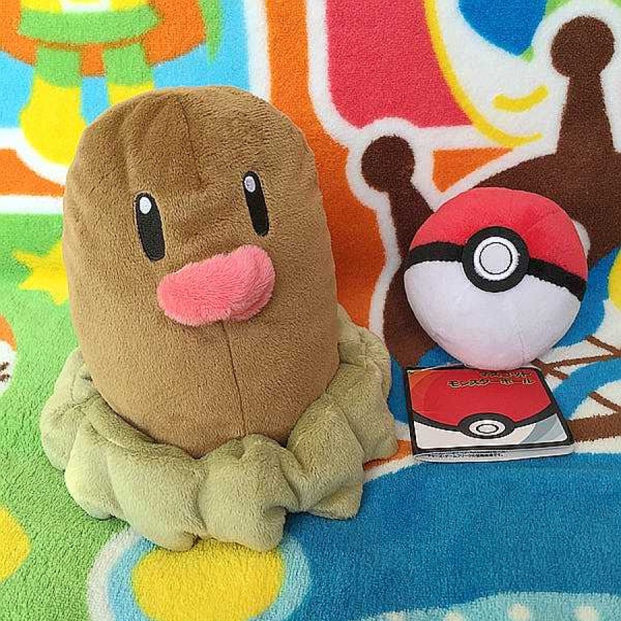 PKM Pokemon Kuscheltiere | Digda Diglett Pluschtier (Ca. 15Cm)