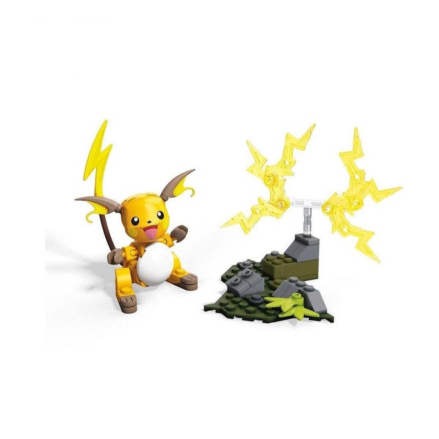 PKM Pokemon Bausteine | Mega Bloks Pokemon Series: Raichu Baustein Set