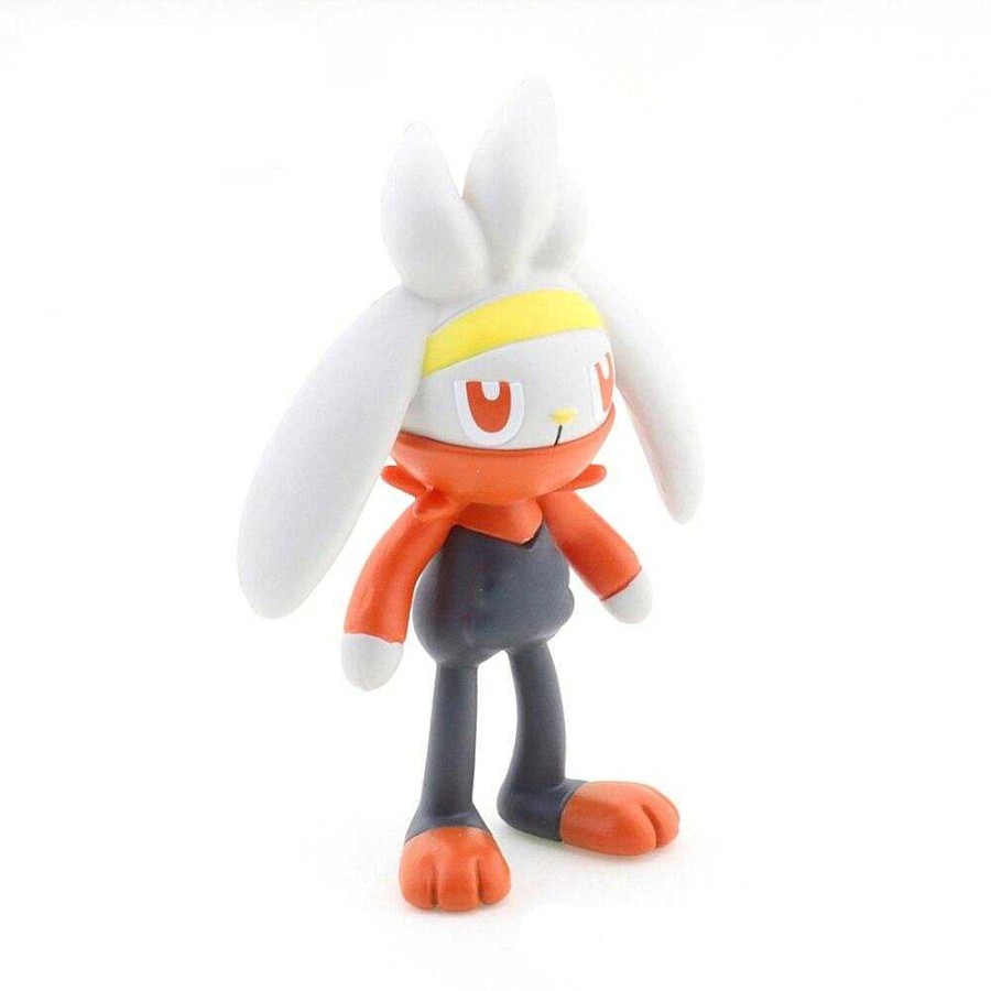 PKM Pokemon Figuren | Raboot Kickerlo Pokemon Sammelfigur (Ca. 3-5Cm)