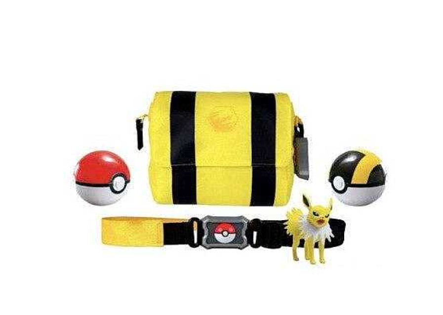 PKM Pokeball & Pokeballe | Pokemon Poke Ball Gurtel Mit 2X Pokeball Und 1X Figur