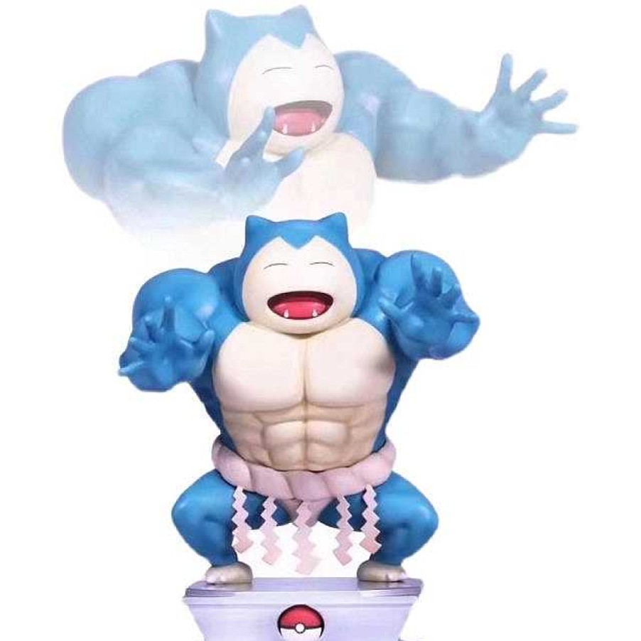 PKM Pokemon Figuren | Pokemon Gym Muskel Figuren (Ca. 16-17Cm) Diverse Motive