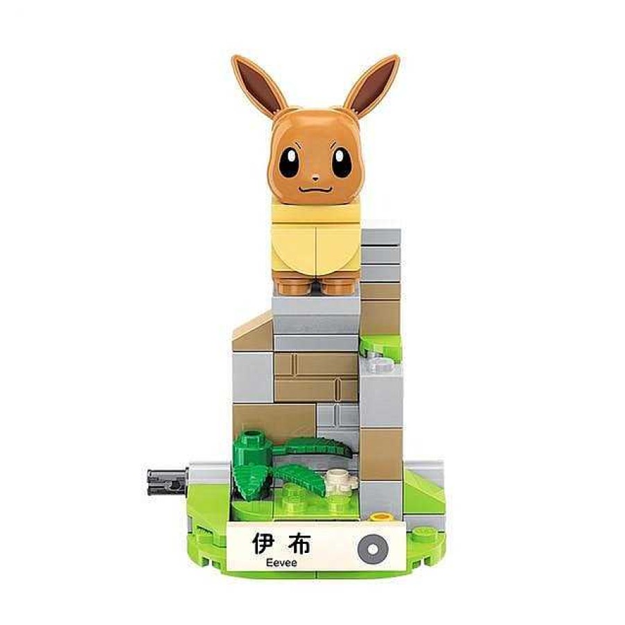 PKM Pokemon Bausteine | Pokemon Figuren Als Baustein Set - Verschiedene Motive Zur Wahl