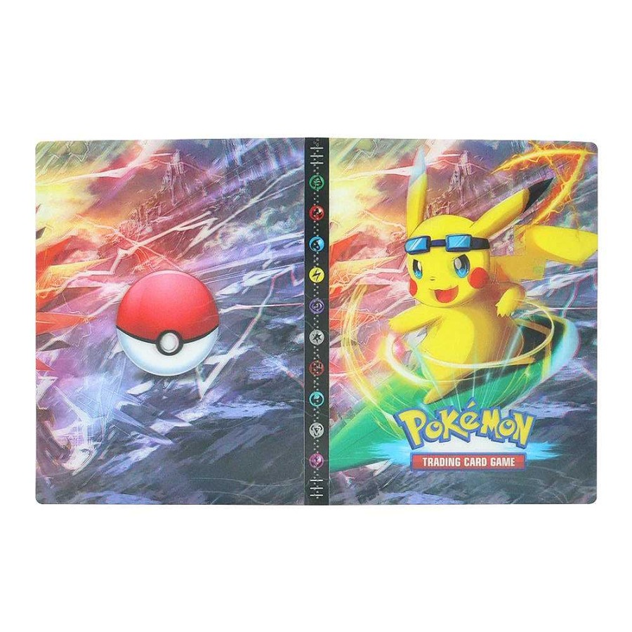 PKM Sonstiges Merchandise | Pokemon Sammel Album Im 3D Shiny Look Fur 432 Karten