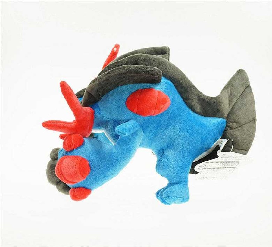 PKM Pokemon Kuscheltiere | Sumpex / Swampert Mega Mudkip Stoff - Plusch Pokemon (Ca. 30Cm)