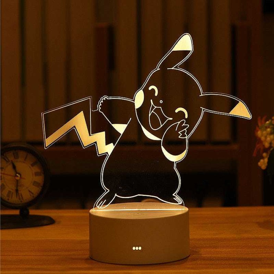 PKM Pokemon Lampen & Nachtlichter | Pokemon Pikachu 3D Led Nachtlampe