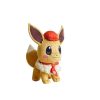 PKM Pokemon Kuscheltiere | Liebliches Evoli Eevee Plusch Pokemon (Ca.25Cm)