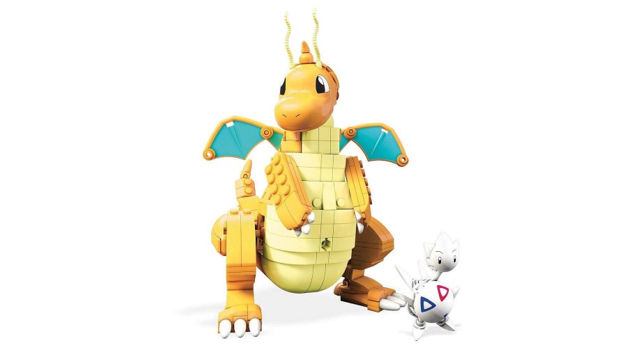 PKM Pokemon Bausteine | Mega Dragonite Dragoran Baustein Set Pokemon Figur Spielzeug