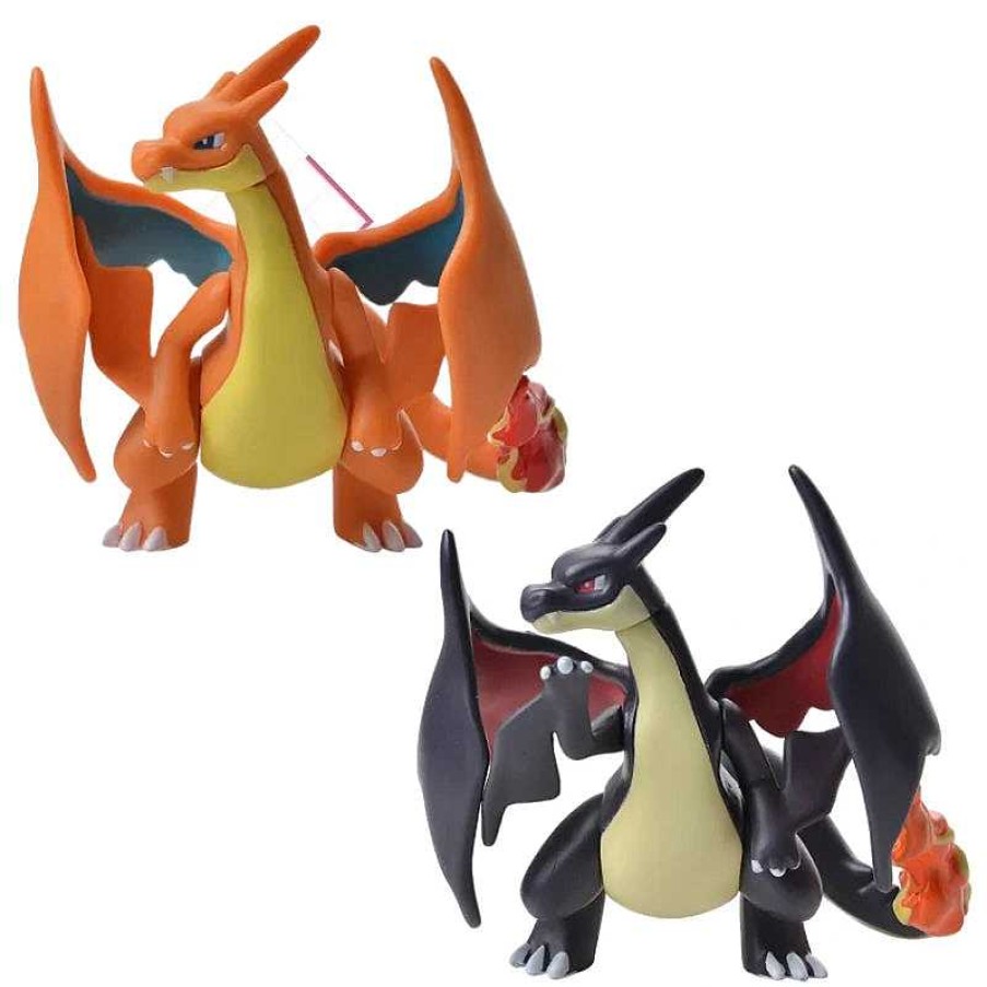 PKM Pokemon Figuren | Mega Oder Shiny Glurak Charizard Y Figur (Ca. 5Cm)