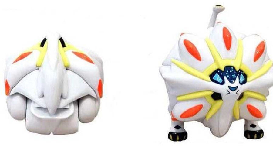 PKM Pokemon Figuren | Solgaleo Figur Mit Pokeball Pokemon Spielzeug