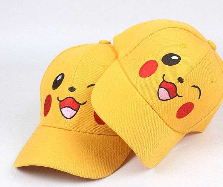 PKM Sommer | Pikachu Cosplay Pokemon Mutze Cap Base Ball Cap Fur Kinder Oder Erwachsene