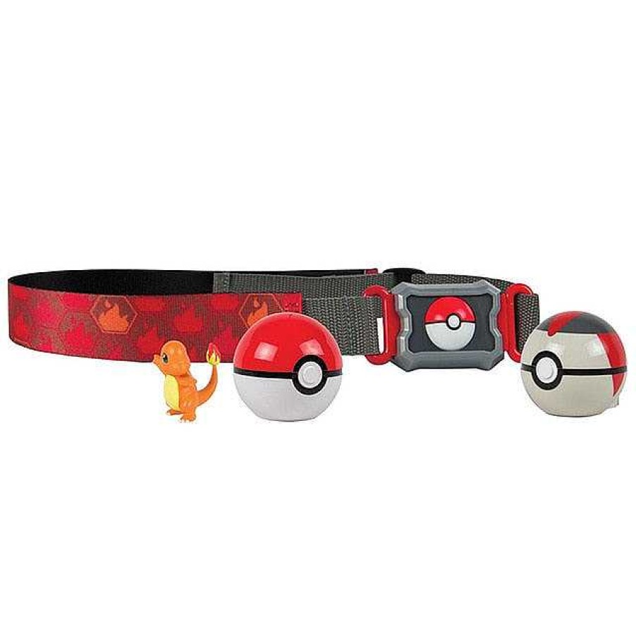 PKM Pokeball & Pokeballe | Pokemon Spielzeug Poke Trainer Gurtel Mit Pokeball Und Figur