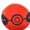 PKM Pokeball & Pokeballe | 10 Stk. Pokeball Plusch Set (Ca. 7Cm)