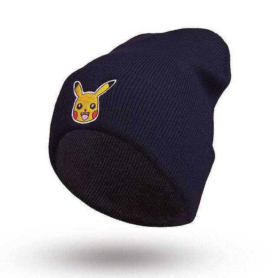 PKM Herbst & Winter | Pikachu Beanie Mutze - Verschiedene Farben - Uni