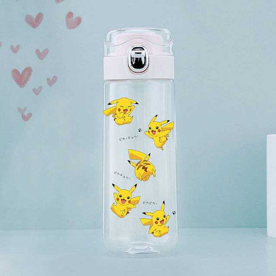 PKM Sommer | Pokemon Pikachu Kinder Trinkflasche 520Ml