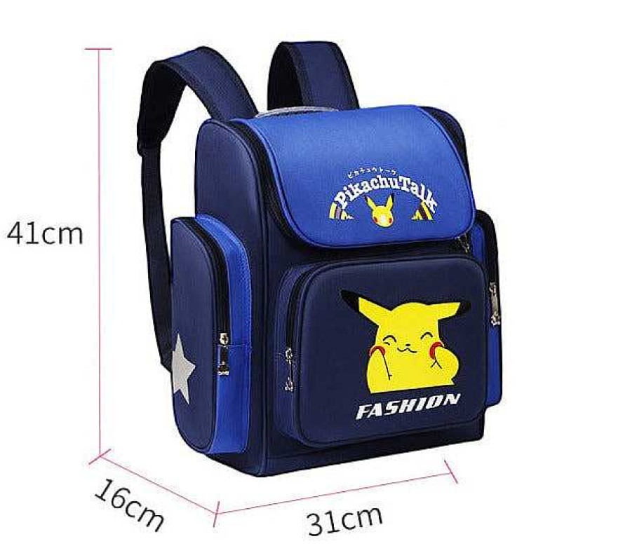 PKM Rucksacke & Taschen | Pokemon Schultasche / Schulrucksack Mit Pikachu Motiv