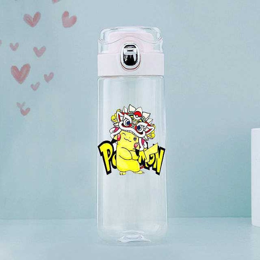 PKM Sommer | Pokemon Pikachu Kinder Trinkflasche 520Ml