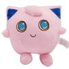 PKM Pokemon Kuscheltiere | Pummeluff / Jigglypuff Und Knuddeluff / Wigglytuff Q Version 2Er Set Stoff Pokemon