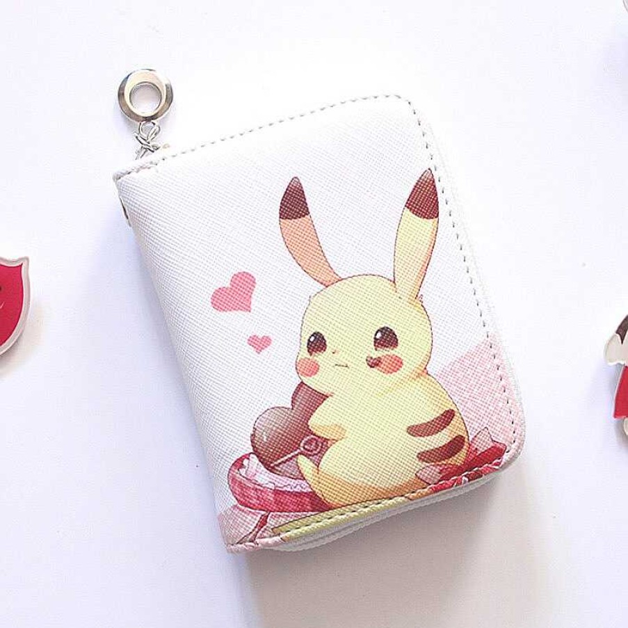 PKM Sonstiges Merchandise | Suses Pokemon Portemonnaie Mit Pikachu Aufdruck In Verschiedenen Motiven