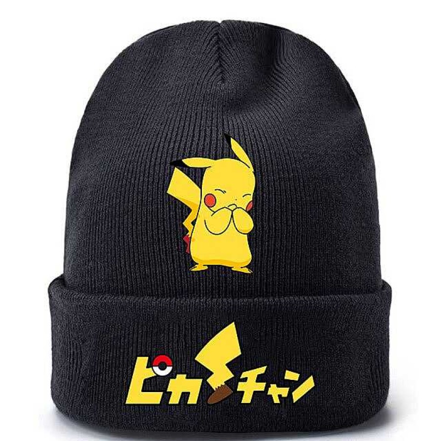 PKM Pokemon Mutzen & Caps | Pokemon Pikachu Winter Beanie Mutze Fur Die Kalte Jahreszeit